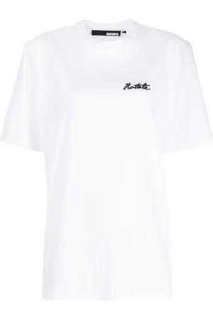 ROTATE T-Shirt mit Pailletten