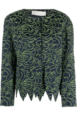 Destree Jacquard-Jacke mit Blumenmuster