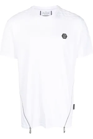 Philipp Plein T-Shirt mit rundem Ausschnitt