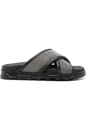 Fabiana Filippi Slipper mit Strass
