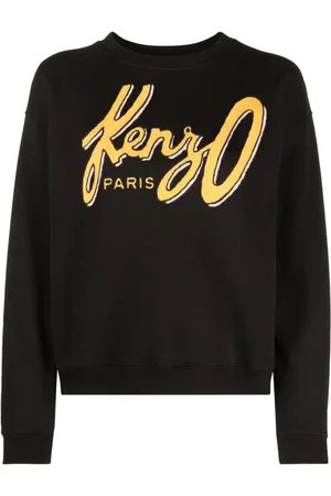 Kenzo Fleece-Sweatshirt mit Logo-Print