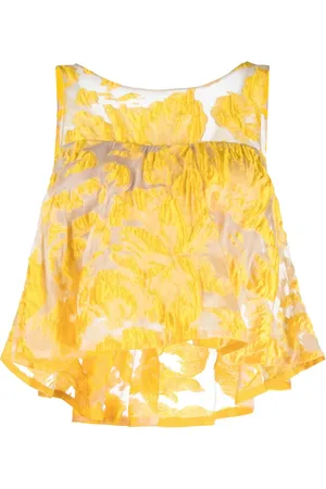 GEMY MAALOUF Semi-transparentes Top