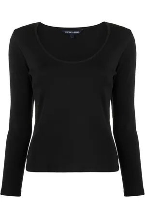 VERONICA BEARD T-Shirt mit U-Ausschnitt