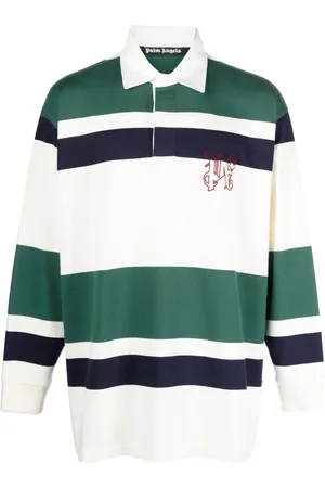 Palm Angels Gestreiftes Poloshirt