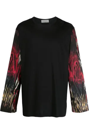 YOHJI YAMAMOTO T-Shirt mit grafischem Print