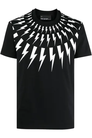 Neil Barrett T-Shirt mit Blitz-Print