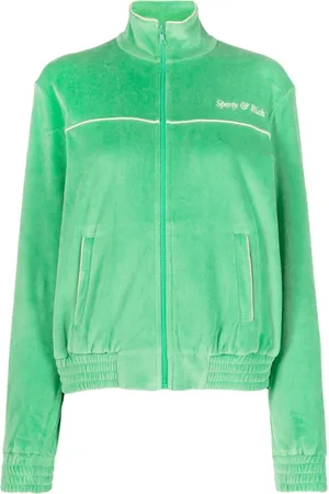 Sporty & Rich Jacke mit Frottee-Optik