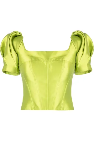 GEMY MAALOUF Bluse mit Puffärmeln