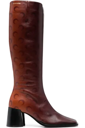 Marine Serre Stiefel mit hohem Schaft 70mm