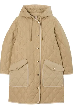 Burberry Parka mit Rautensteppung
