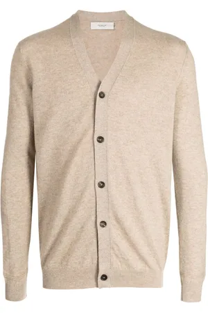 PRINGLE OF SCOTLAND Kaschmircardigan mit V-Ausschnitt