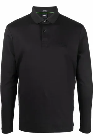 HUGO BOSS Langärmeliges Poloshirt