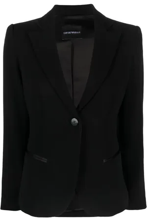 Emporio Armani Blazer mit Satinborten