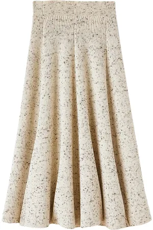 Jil Sander Gerippter Strickrock