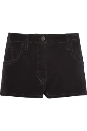 Prada Shorts mit Logo-Schild