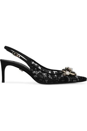 Dolce & Gabbana Rainbow Lace Slingback-Pumps 60mm