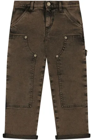 Dolce & Gabbana Gerade Jeans mit Bleach-Effekt