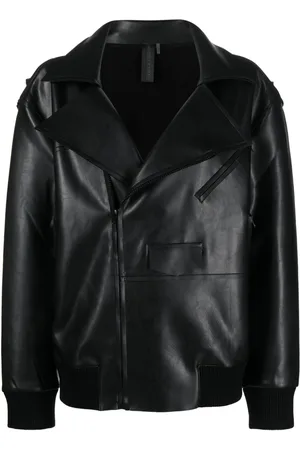 Norma Kamali Jacke in Lederoptik