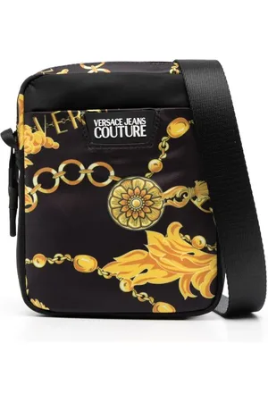 VERSACE Schultertasche mit Barockmuster