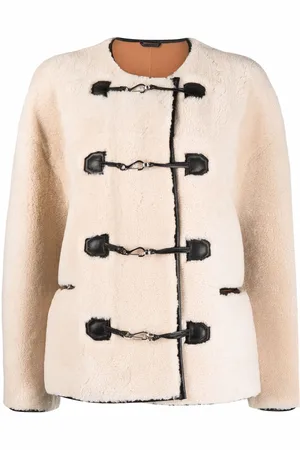 Totême Teddy Shearling-Jacke