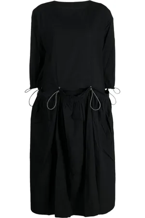 TOOGOOD Midikleid mit Knitteroptik