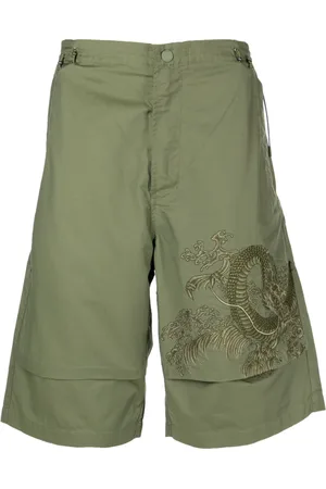 Maharishi Bermudas mit grafischem Print
