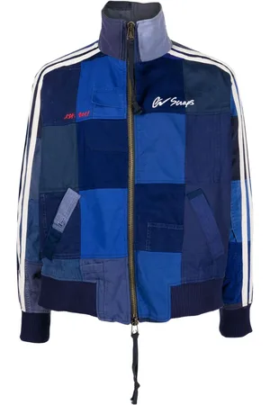 GREG LAUREN Jacke im Patchwork-Look