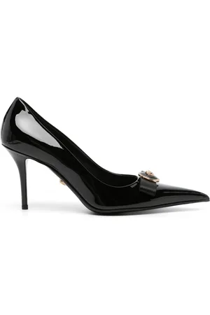 VERSACE Gianni Ribbon Pumps 85mm