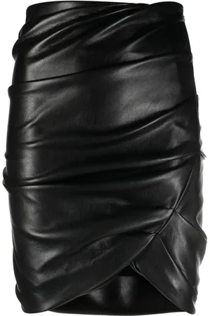 Serafini Minirock aus Faux-Leder
