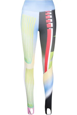 Chopova Lowena Leggings mit abstraktem Print