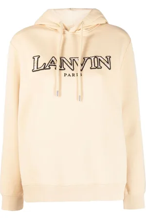 Lanvin Hoodie mit Logo-Stickerei aus Baumwolle