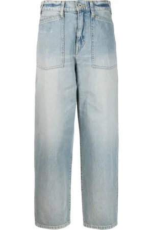 Kenzo Weite Cropped-Jeans