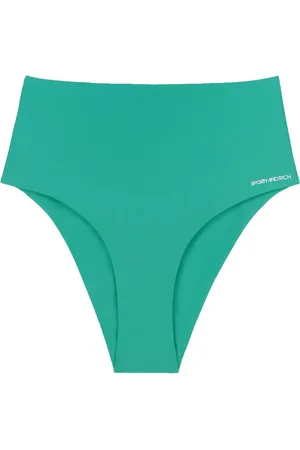Sporty & Rich Jane Bikinihöschen mit Logo-Print