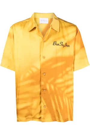 BLUE SKY INN Palms Hemd mit Logo-Stickerei