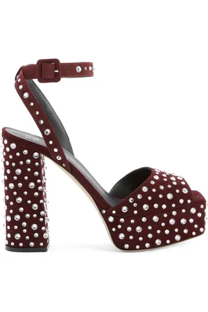 Giuseppe Zanotti Sandalen mit Kristallen 120mm