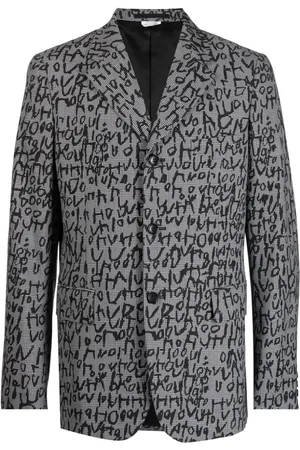 Comme des Garçons Sakko mit abstraktem Print