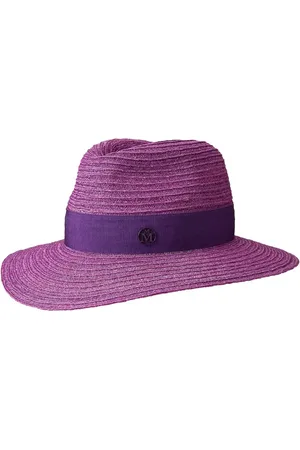 Le Mont St Michel Henrietta Fedora aus Stroh