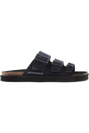 Emporio Armani Pantoletten aus Wildleder