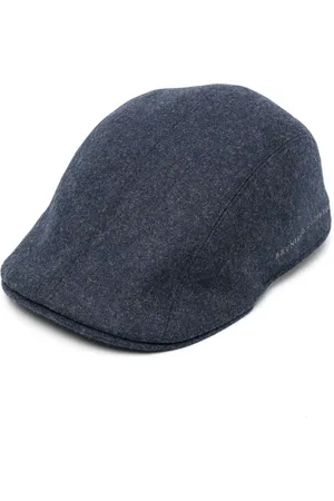 Brunello Cucinelli Schiebermütze mit Logo-Stickerei