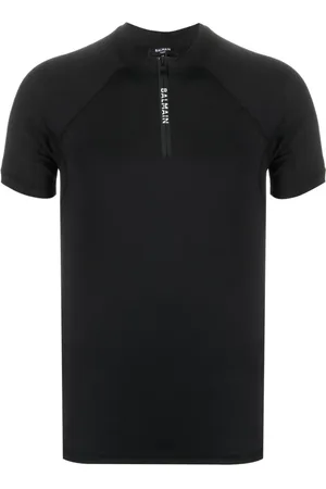 Balmain T-Shirt mit Reißverschluss