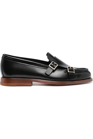 santoni Loafer mit Schnallen
