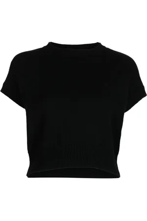 Teddy Cashmere Genova Cropped-Pullover aus Kaschmir