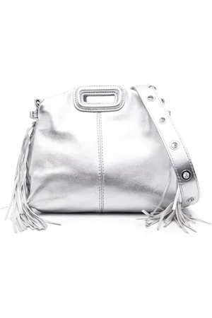 Maje Miss M Mini-Tasche im Metallic-Look