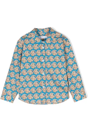 Roberto Cavalli Hemd mit Logo-Print