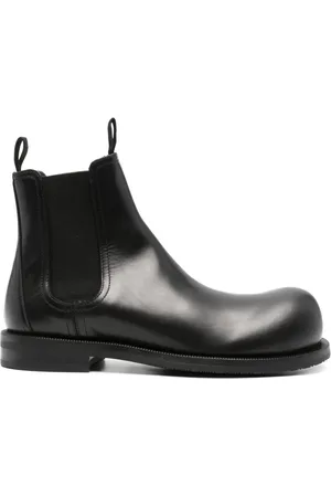 MARTINE ROSE Chelsea-Boots mit runder Kappe