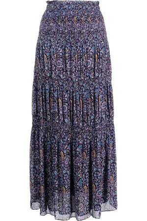 Marant Etoile Nunca Midirock mit Blumen-Print