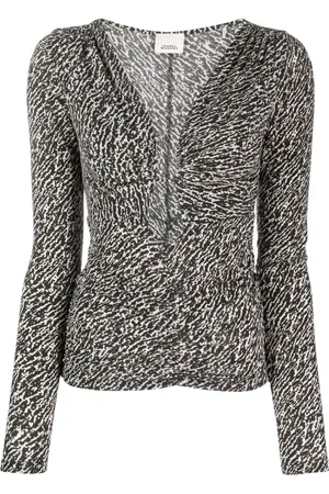 Isabel Marant Oberteil mit abstraktem Print