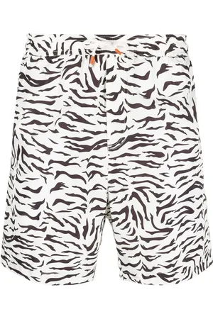 Reina Olga Badeshorts mit Tiger-Print