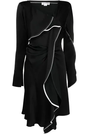Victoria Beckham Asymmetrisches Midikleid