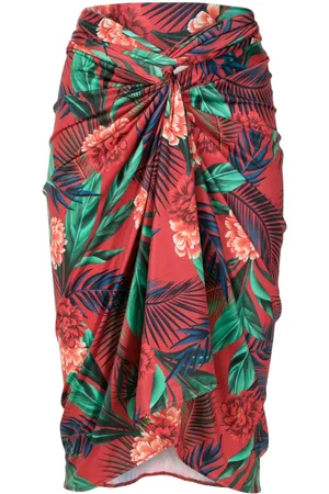 Lygia & Nanny Wickelrock mit botanischem Print